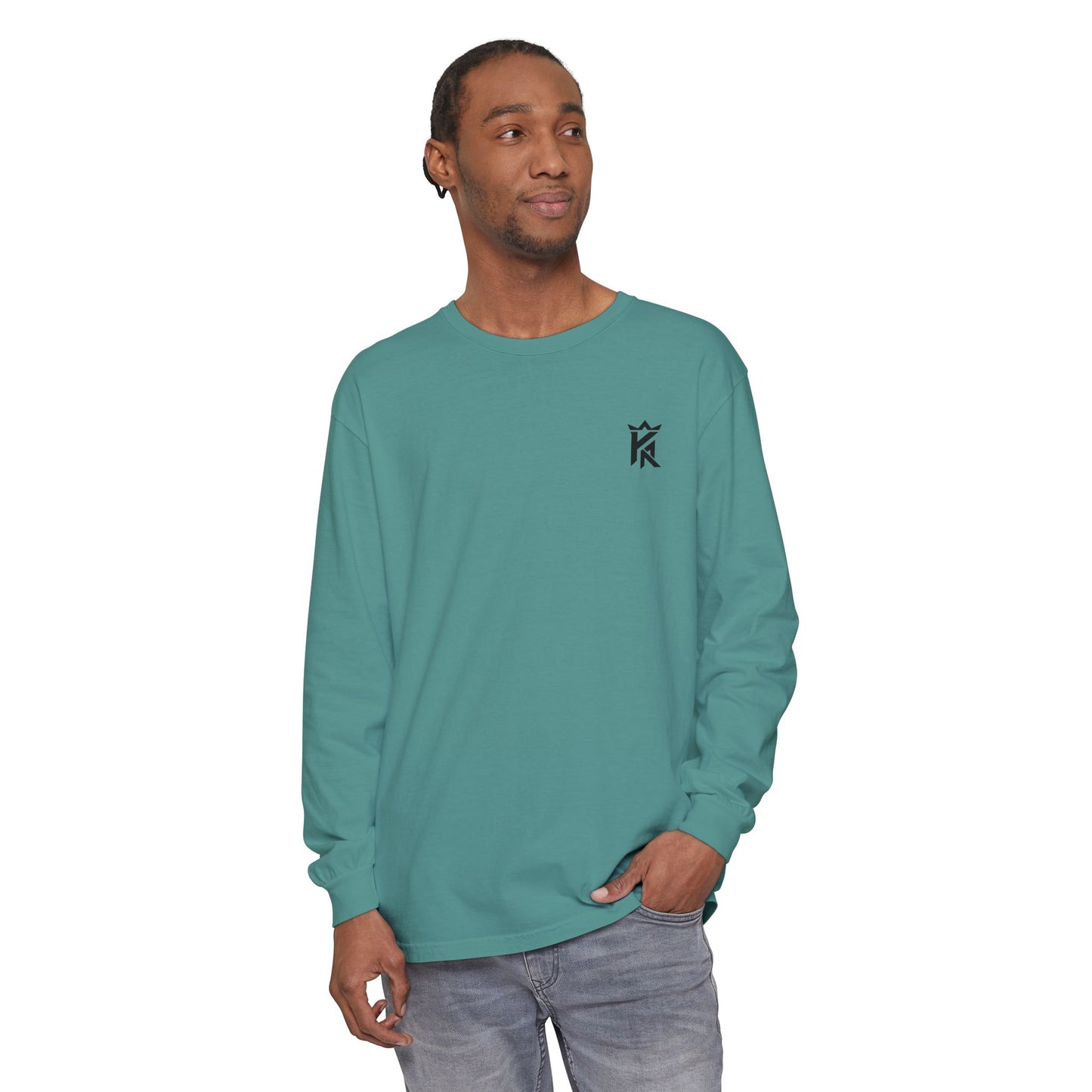 Kingdom Athletics Long Sleeve T-Shirt — Small Chest Emblem