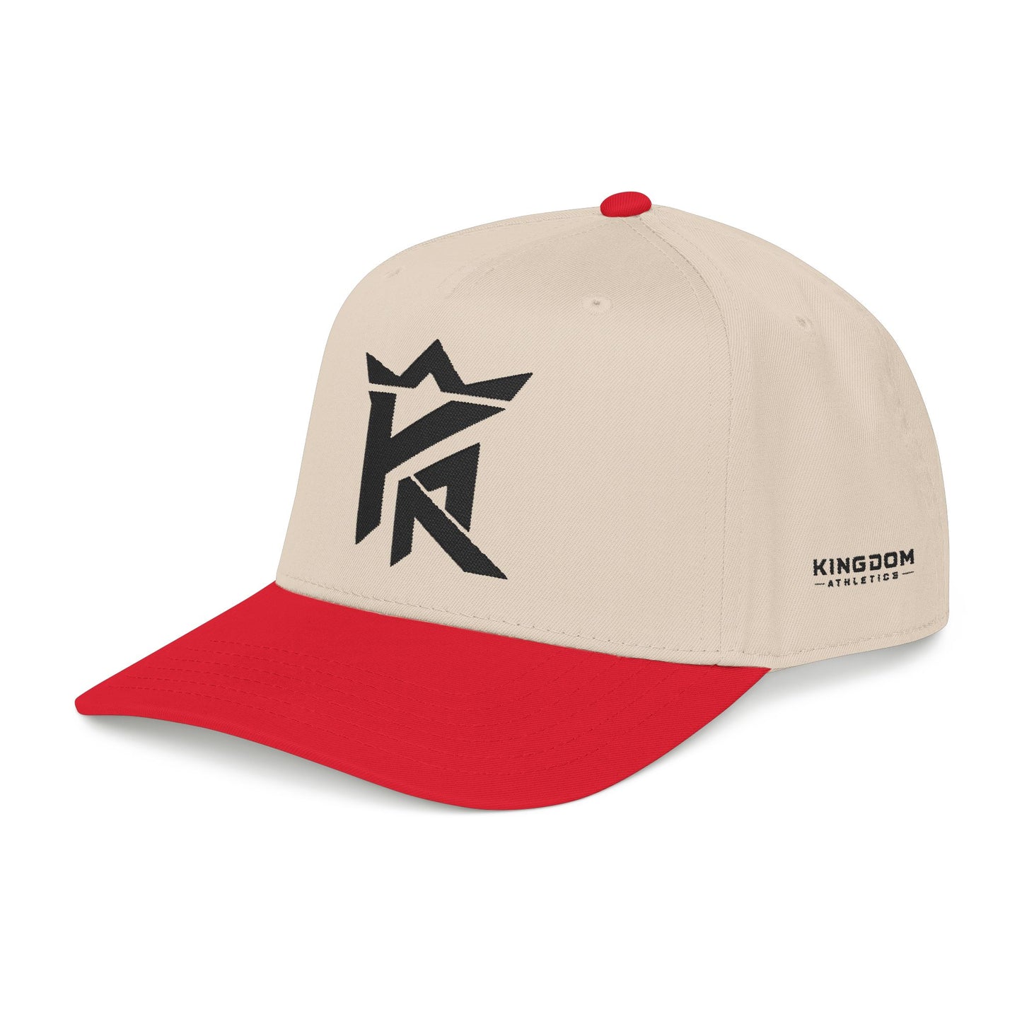Kingdom Athletics Mid Profile Baseball Cap — Two-Tone Embroidered Snapback
