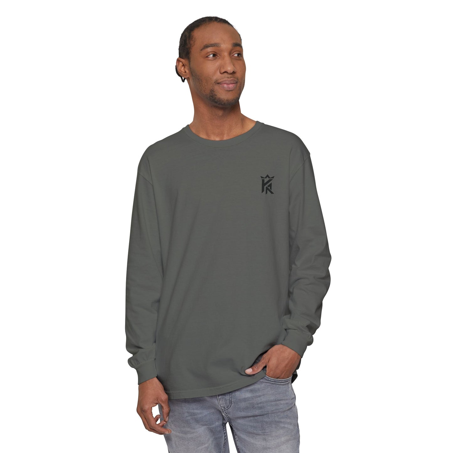 Kingdom Athletics Long Sleeve T-Shirt — Small Chest Emblem