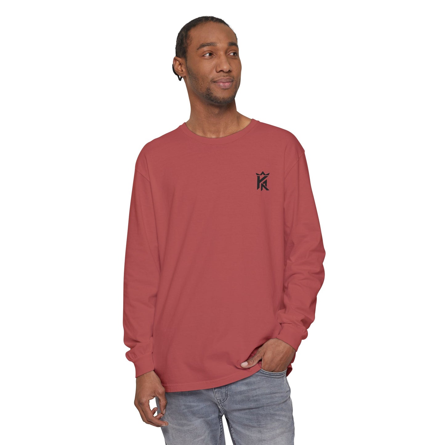 Kingdom Athletics Long Sleeve T-Shirt — Small Chest Emblem
