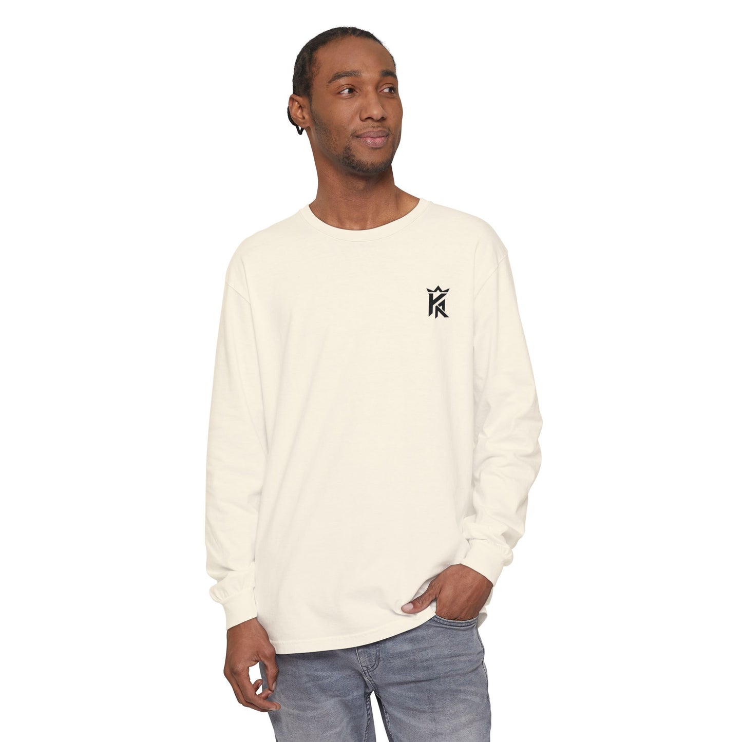 Kingdom Athletics Long Sleeve T-Shirt — Small Chest Emblem