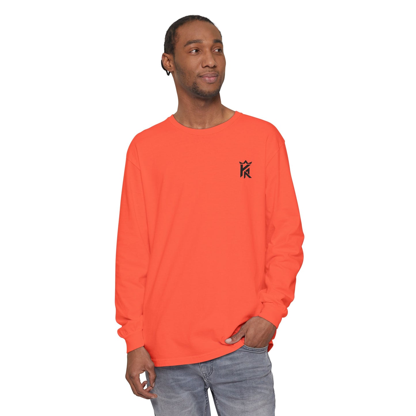Kingdom Athletics Long Sleeve T-Shirt — Small Chest Emblem