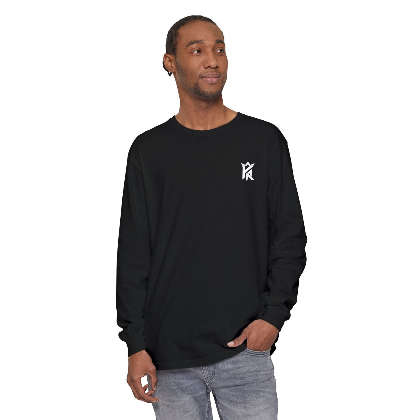 Kingdom Athletics Long Sleeve T-Shirt — Small Chest Emblem