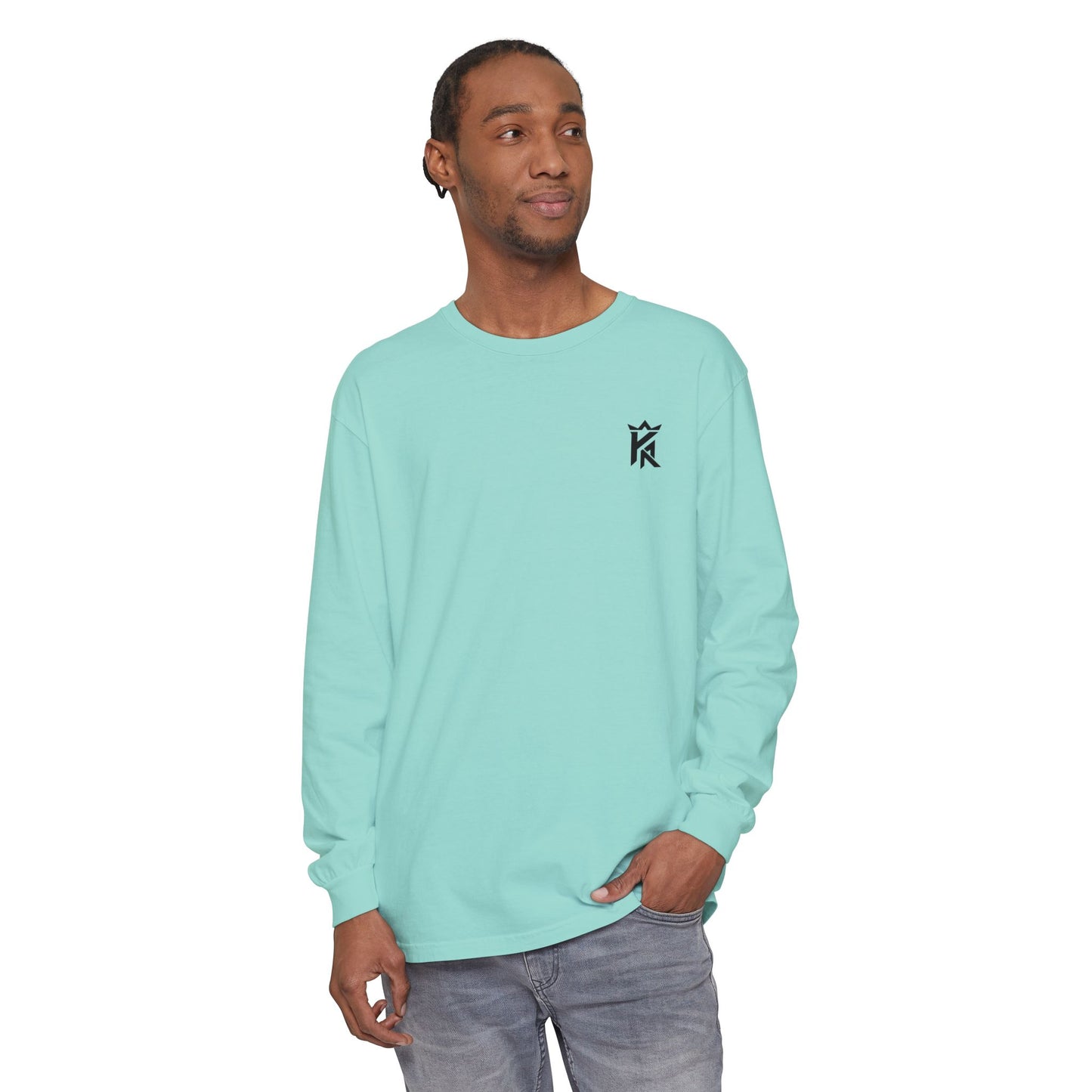 Kingdom Athletics Long Sleeve T-Shirt — Small Chest Emblem
