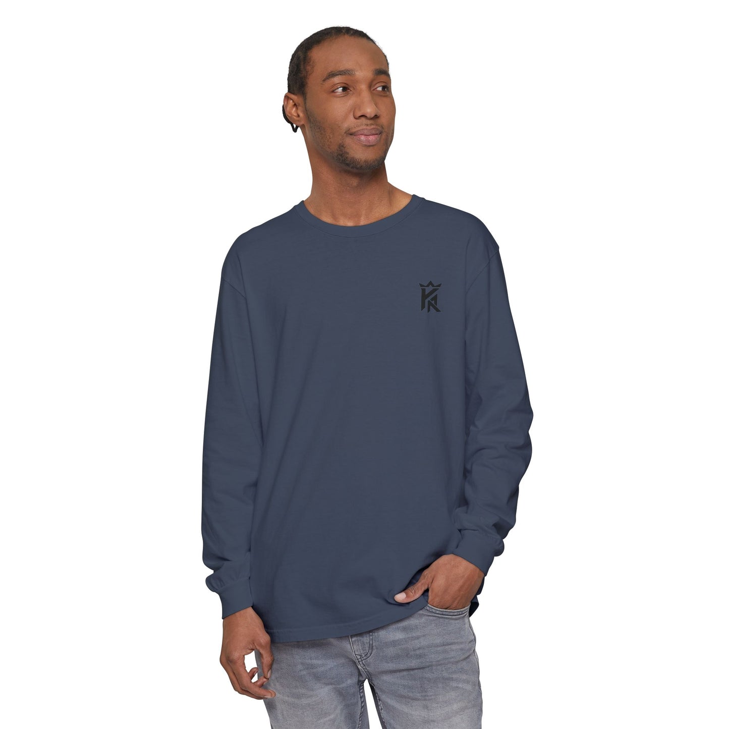 Kingdom Athletics Long Sleeve T-Shirt — Small Chest Emblem