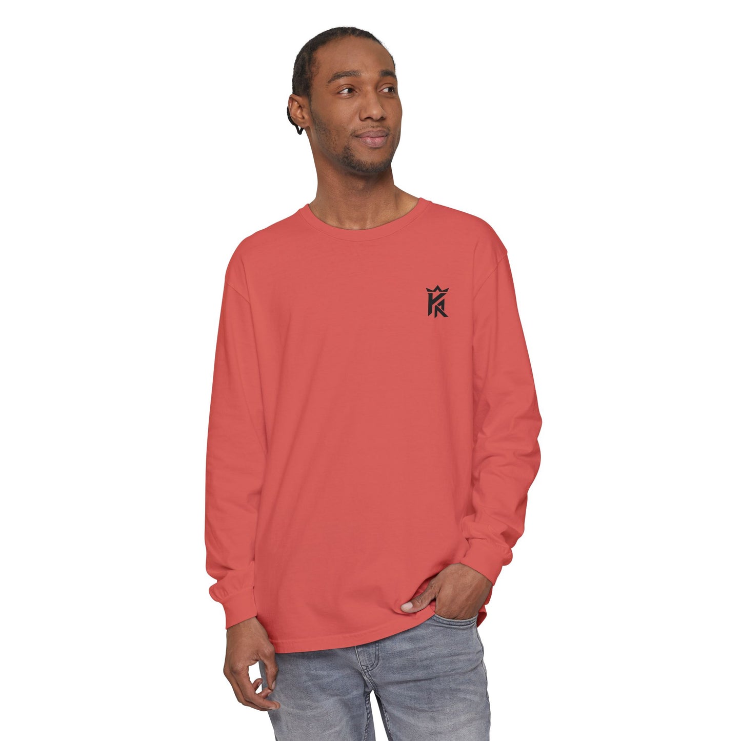 Kingdom Athletics Long Sleeve T-Shirt — Small Chest Emblem