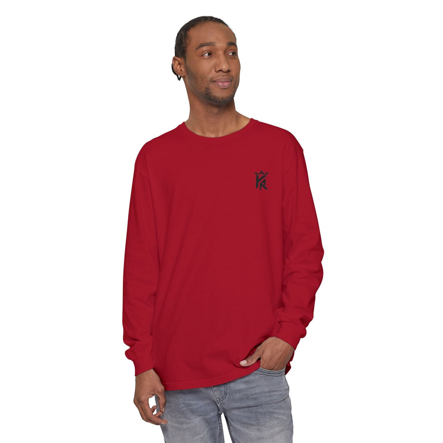 Kingdom Athletics Long Sleeve T-Shirt — Small Chest Emblem