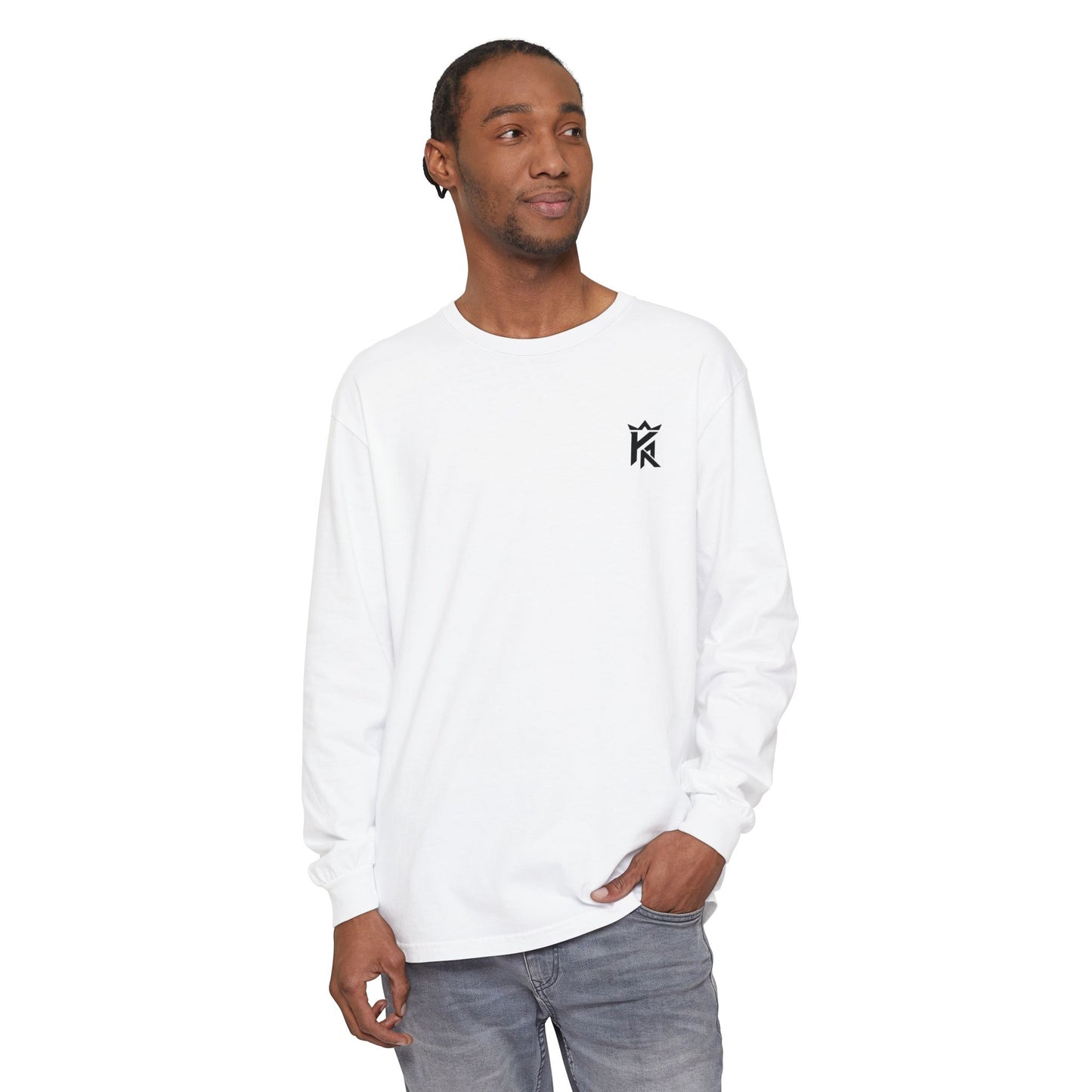 Kingdom Athletics Long Sleeve T-Shirt — Small Chest Emblem