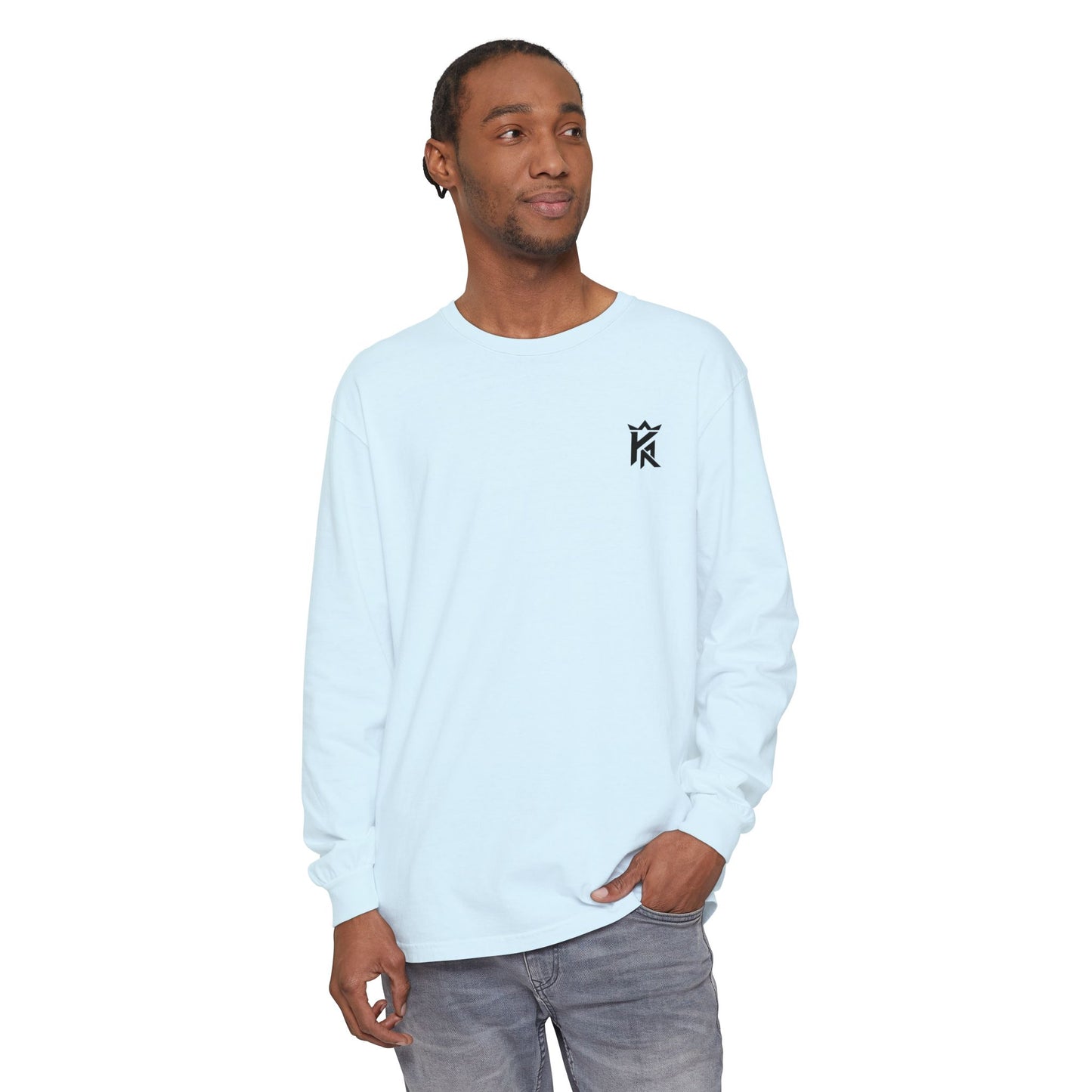 Kingdom Athletics Long Sleeve T-Shirt — Small Chest Emblem