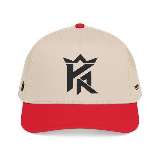 Kingdom Athletics Mid Profile Baseball Cap — Two-Tone Embroidered Snapback