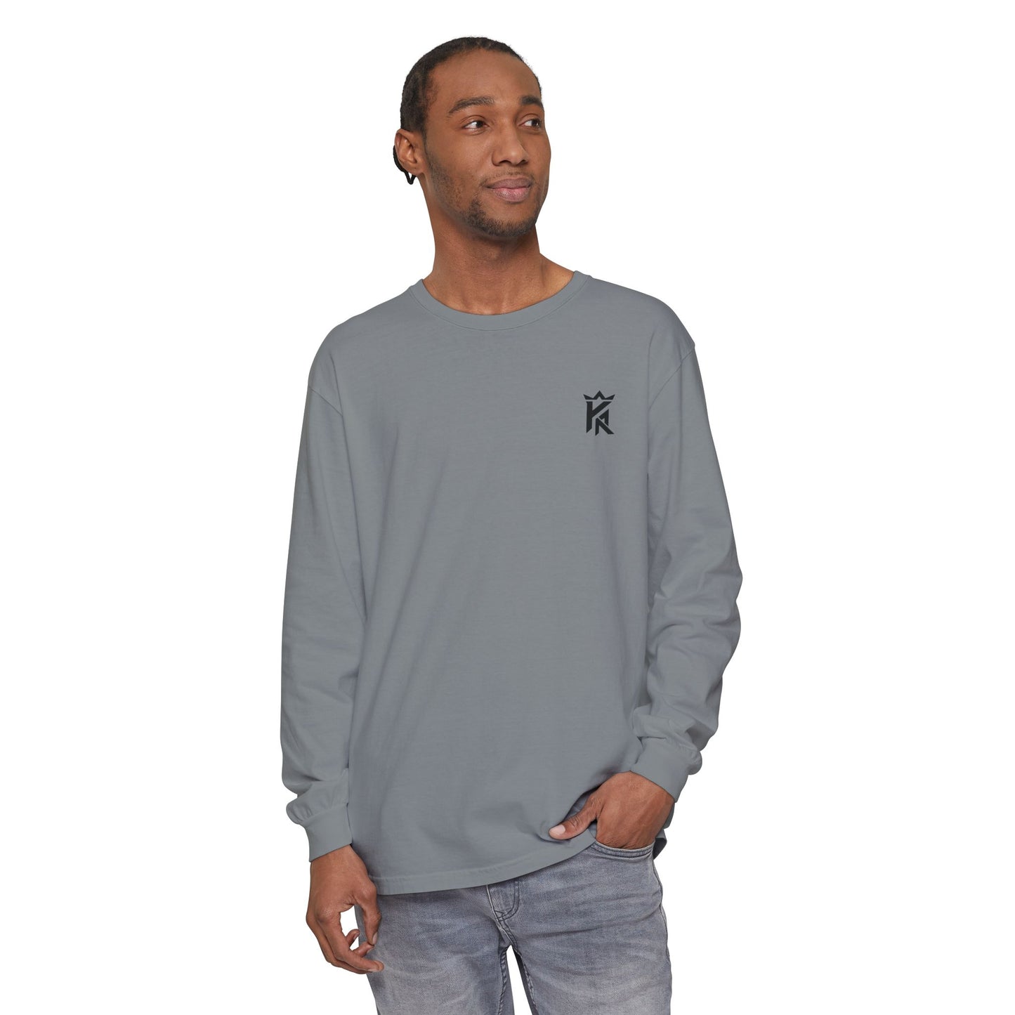 Kingdom Athletics Long Sleeve T-Shirt — Small Chest Emblem