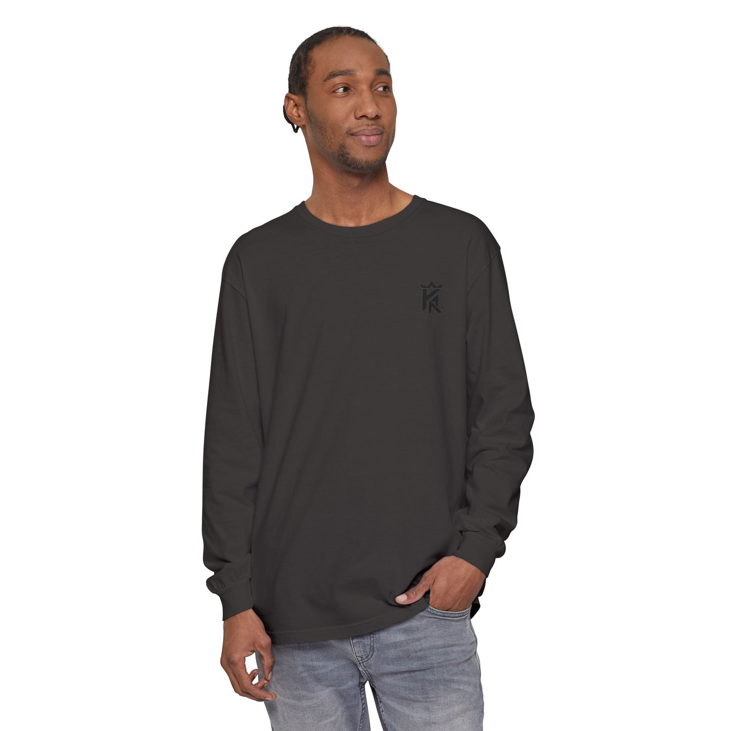 Kingdom Athletics Long Sleeve T-Shirt — Small Chest Emblem